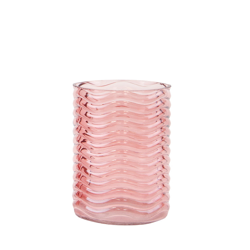 Glass Wave Vase