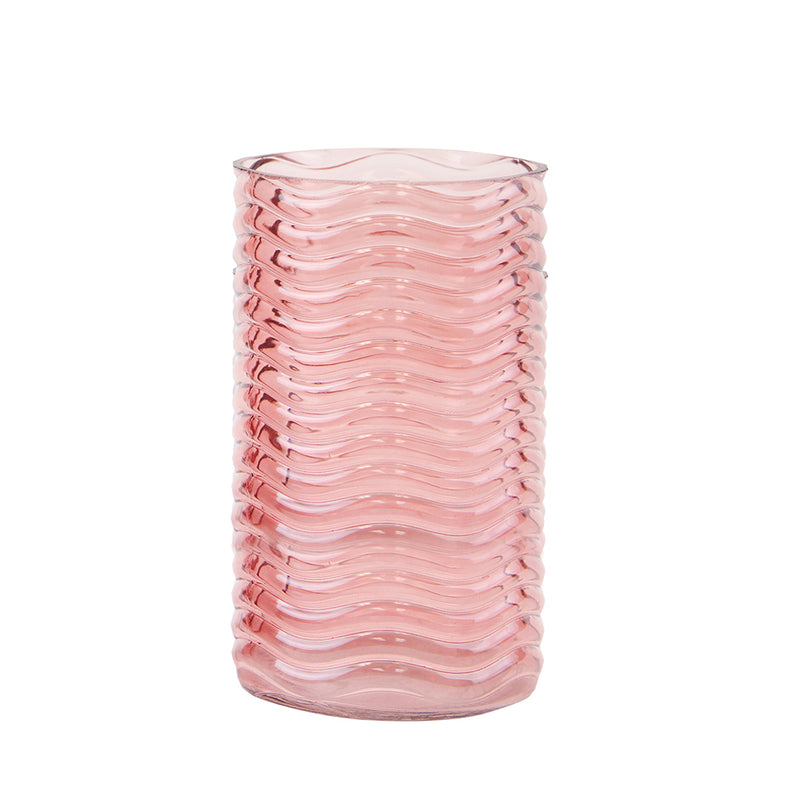 Glass Wave Vase