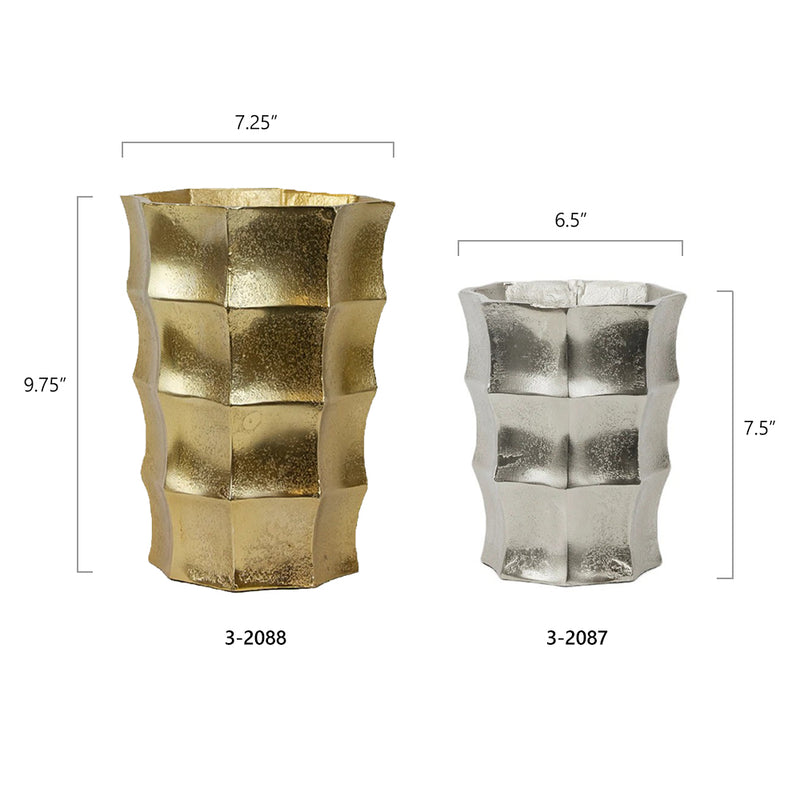 Deco Metallic Vases