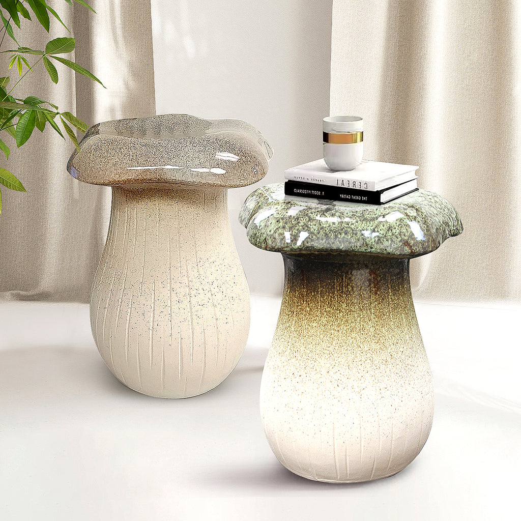 Ceramic Mushroom Décor