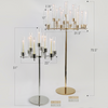 Gold Pillar Candle Stand