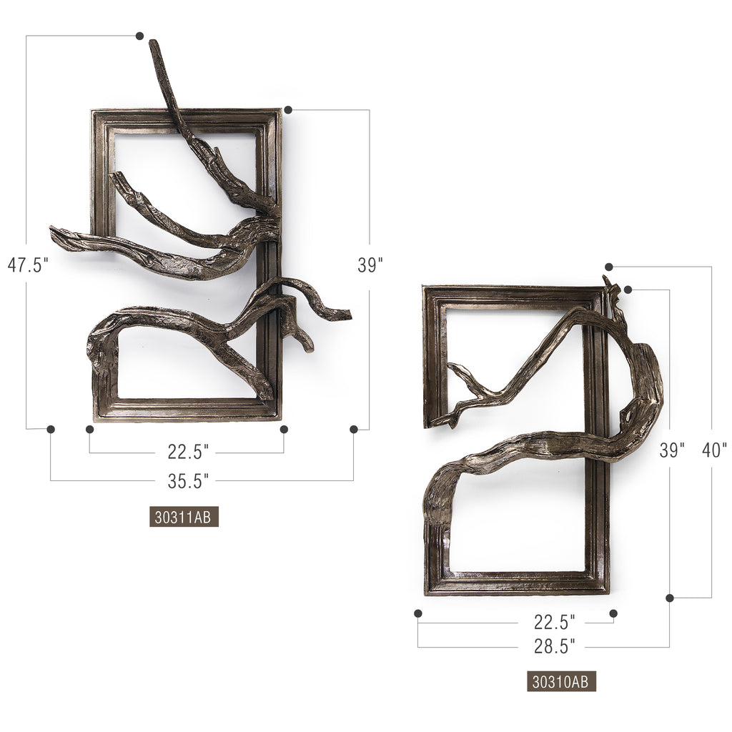 Elemental Expressions Wall Sculpture