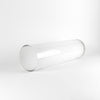 Premium Layered White Glass Cylinder Vase