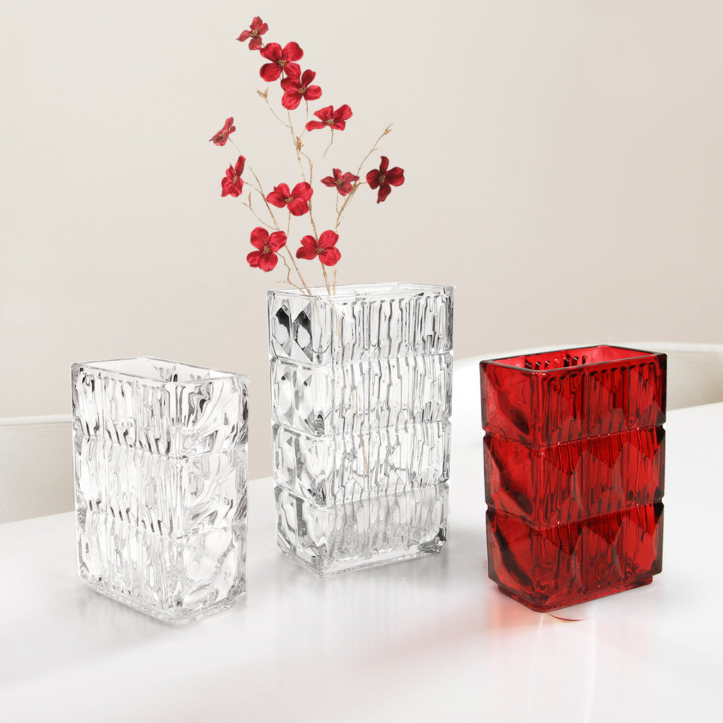 Crystalline Edge Vase