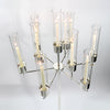 Gold Pillar Candle Stand