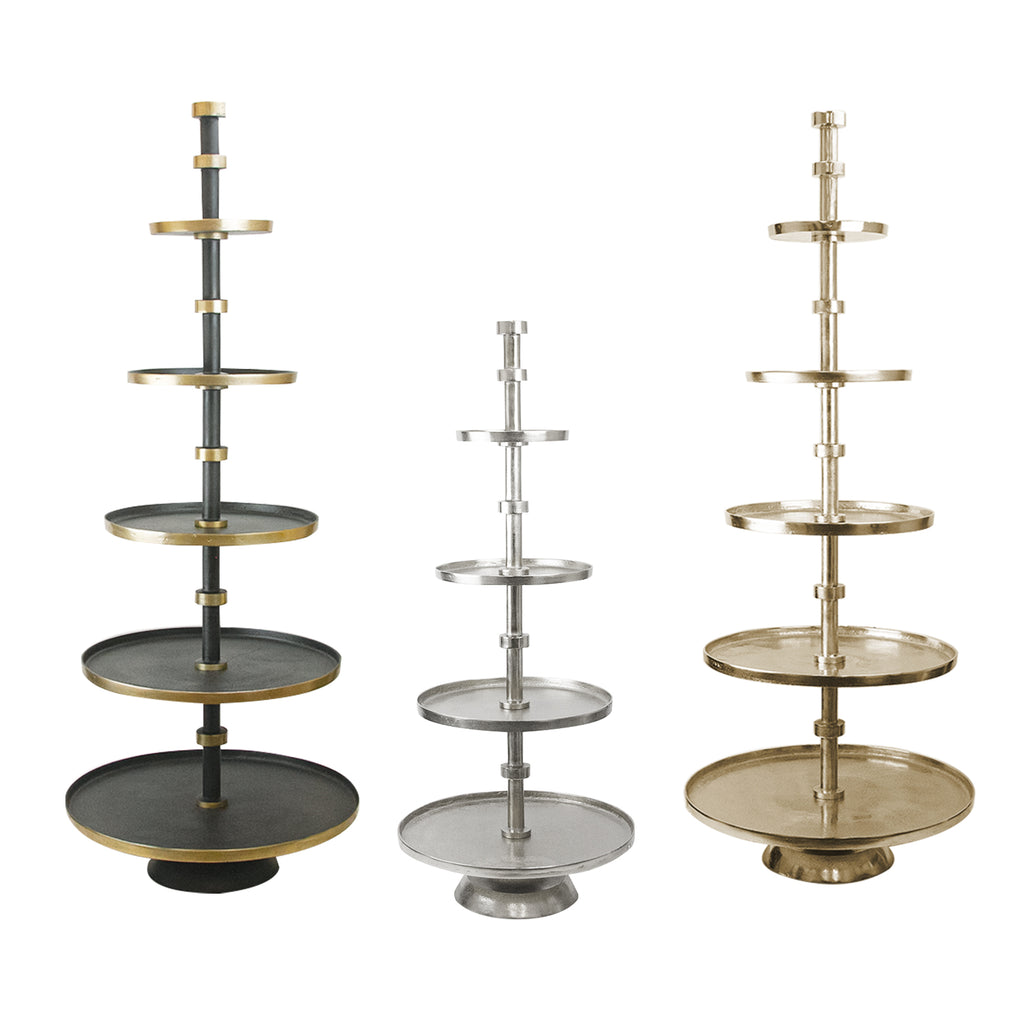 Aluminum Round Stacking Tier Stand