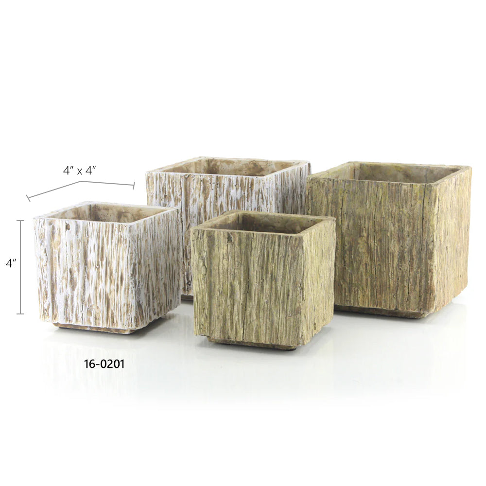 Bark Planter Collection - Modern Ceramic Planters | Unlimited Containers | Wholesale Decorative Ceramic Planters For Florists