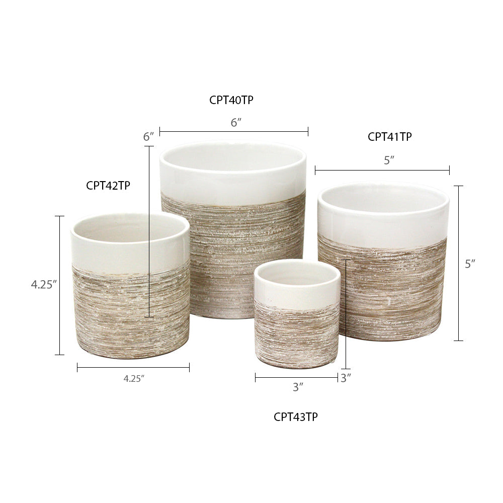 Elegant Ceramic Pots for Plants| Unlimited Containers | Ceramic Planters for Visual Display Industry